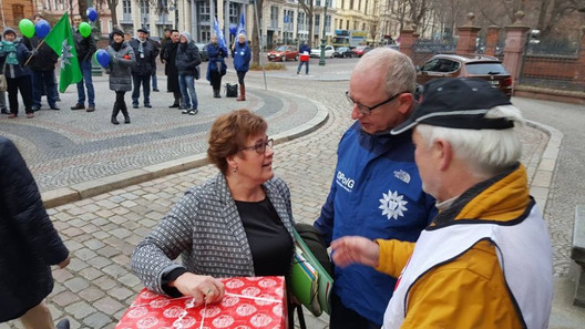 Demonstration am 06.12.2016