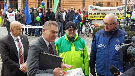 Demonstration am 06.12.2016